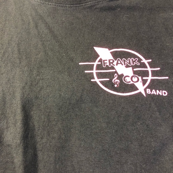 Gilden XXXL Band Tee Frank & Co Band Cotton - Picture 2 of 7